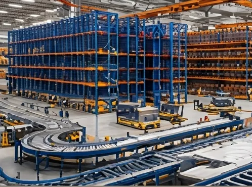 Operación automatizada e ingeniería en un centro de distribución